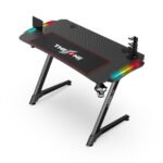 1st Player AZ1-1260 3D Carbon Fiber Patterned Gaming Desk - Image 2