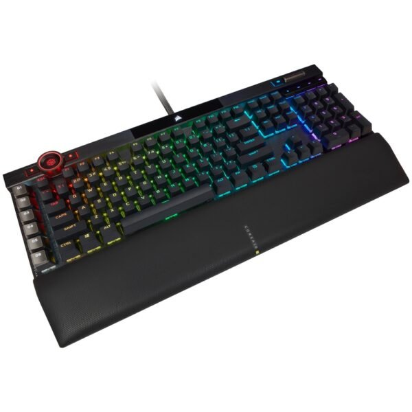 Corsair K100 RGB Mechanical Gaming Keyboard — CHERRY® MX Speed — Black - Image 2