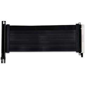 Lian Li Premium PCI-E 16X 4.0 Black Extender Riser Cable 200mm – PW-PCI-420