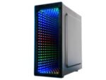 Raidmax Galaxy ATX Mid Tower PC Gaming Computer Case with Front Panel ARGB LED Mirror Effect - Image 2