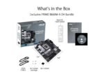 ASUS PRIME B660M-A D4 LGA 1700 (Intel 12th Gen) mATX Motherboard (PCIe 4.0, DDR4, 2xM.2 slots, 1Gb LAN, DP, 2 x HDMI, rear USB 3.2 Gen 2, front USB 3.2 Gen 1 Type-C, Aura Sync) - Image 3