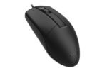 A4tech OP-330S Wired Mouse-Black - Image 2