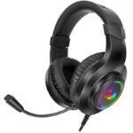 REDRAGON H260 HYLAS RGB GAMING HEADPHONE, MIC, XBOX ONE, NINTENDO SWITCH, PLAYSTATION, PS4, PS5, MAC, PC, AND LAPTOP HEADSET - Image 2