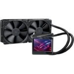 Asus ROG RYUJIN II 240 RGB AIO Liquid CPU Cooler 240mm Radiator with Livedash OLED Panel and Fanxpert Controls