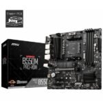MSI B550M PRO-VDH AM4 Socket Ryzen m-ATX Motherboard | PCIe Gen 4.0 | DDR4 Boost - Image 2