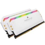 Corsair DOMINATOR® PLATINUM RGB 16GB (2 x 8GB) DDR4 DRAM 4000MHz C19 Memory Kit – White - Image 2