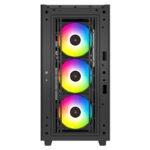 DeepCool CG540 Full Tower Glass PC Casing | 3x ARGB + 1x Non RGB 120mm Fans Pre-Installed | Black - Image 2