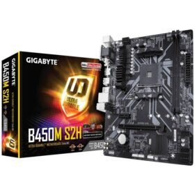 GIGABYTE B450M-S2H AMD AM4 Motherboard