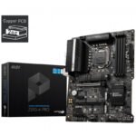 MSI Z590-A PRO LGA1200 Intel Motherboard | PCI-e Gen 4.0 | DDR4 Memory up to 5333MHz - Image 2