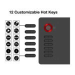 VEIKK A15 10″x6″ Graphic Pen Tablet (Red) - Image 3