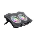 Havit F2072 RGB Black Laptop Gaming Cooling Pad - Image 2