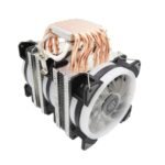 ALSEYE DR90 Dual Tower Heatsink 6-Heatpipe CPU Air Cooler | Triple Fan Design - Image 2