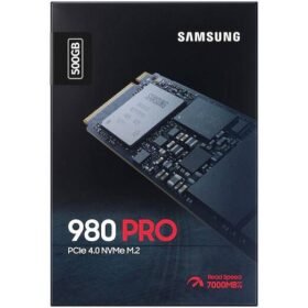 Samsung 980 PRO 500GB PCIe 4.0 NVMe M.2 2280 SSD | MZ-V8P500