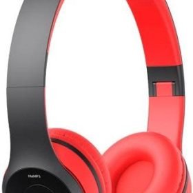 Havit HV-H2575BT Bluetooth Headphones(Black+Red)