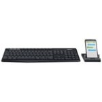 Logitech K375s Multi-Device Wireless Keyboard & Stand Combo 920-008250
