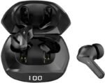 Ajazz A1 TWS Bluetooth 5.0 Earbuds Wireless In-ear Gaming Low-latency Digital Headset (Black) - Image 2