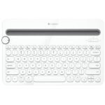 Logitech Bluetooth Multi-Device Keyboard K480 (White)