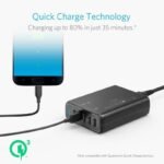 Anker Quick Charge 3.0 63W 5-Port USB Wall Charger, PowerPort Speed 5 for Galaxy S10/S9/S8/S7/S6/Edge/+, Note 8/7 and PowerIQ for iPhone XS/Max/XR/X/8/7/6s/Plus, iPad, LG, Nexus, HTC and More - Image 2