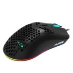 AJAZZ AJ390R RGB Lightweight Gaming Mouse – Black - Image 3