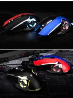Ajazz AJ120 Pink/Black/White Wired Mouse Backlit RGB Gaming Mouse With 6-keys Programmable and Pulley Side Button For PUBG Gamer - Image 2