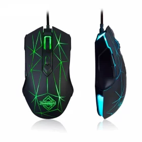 Ajazz AJ52 RGB Backlit Modes Adjustable DPI 750/1000/1250/1500/1750/2000/2500 2 Well-designed Side Buttons Wired Gaming Mouse
