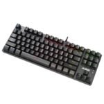 Ajazz Robocop Mechanical Gaming Keyboard TKL 87 Key Wired Equivalent for Windows PC Gamers Backlit Black