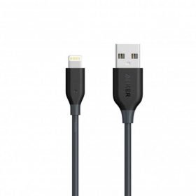 Anker PowerLine Select + USB Lightning Cable (3FT/0.9M)-BLACK – A8012H11