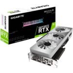 GIGABYTE GeForce RTX 3080 Vision OC 10G Graphics Card, 3X WINDFORCE Fans, 10GB 320-bit GDDR6X, GV-N3080VISION OC-10GD Video Card
