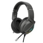 Ajazz AX365 Channel Surround Gaming Headset Noise Cancelling Retractable MIC Headphone Earphone Soft Ear Cups
