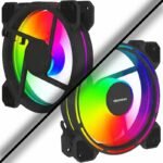 Excavator F100 Dual Ring Glow ARGB Fan Kit - Image 2