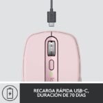 Logitech MX Anywhere 3 Master Series Wireless Mouse Rose 910-005994 - Image 2