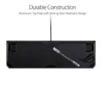 ASUS ROG Strix Scope RGB Mechanical Gaming Keyboard with Cherry MX Red Switches, Aura Sync RGB Lighting, Quick-Toggle Shortcut, 2X Wider Ergonomic Ctrl Key for Greater FPS Precision - Image 2