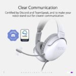 ASUS ROG Strix Go Core All-Platform Gaming Headset - Moonlight White - Image 3