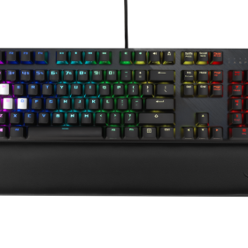 Asus Rog Strix Scope Deluxe RGB Mechanical Gaming Keyboard with Cherry MX Red Switch