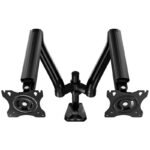 Kaloc DS90-2 Dual Monitor Desk Mount - Articulating Gas Spring Multi Way Stand - Fits 2 x 17 - 32 Inch Screens - Image 3