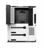 NZXT N7 B550 AMD Motherboard with Wi-Fi and NZXT CAM Features - Matte White