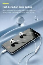 Baseus Encok Type-C lateral in-ear Wired Earphone C17 White - Image 2