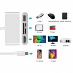 Onten 75215 Multifunctional Lightning Docking Station (HDMI+SD+TF+USB) - Image 2