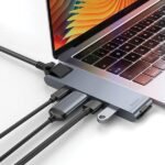 Baseus CAHUB-L0G Thunderbolt C+Pro Seven-in-One Smart Hub Docking Station - Image 2