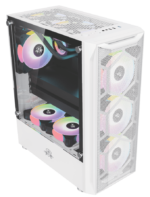 AA Tigers RAIDER (BLACK / WHITE) GAMING CPU CASE - Image 2