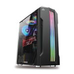 AA Tigers HUNTING Tempered Glass Cpu Case