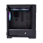 1st Player T3-G Mid-Tower microATX Gaming Case - Black - Free Delivery - Image 2
