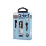 REMAX K03 Type-C 2-in-1 Wireless Live-Stream Microphone