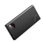 Baseus Adaman 10000mAh 22.5W Metal Digital Display Quick Charge Power Bank Black - Image 3