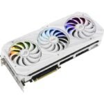 Asus ROG Strix GeForce RTX 3080 V2 White OC Edition 10GB GDDR6X with LHR Graphics Card - ROG-STRIX-RTX3080-O10G-WHITE-V2 - 90YV0FAA-M0NA00 - Image 2