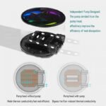 Aigo AT360 ARGB AIO Liquid CPU Cooler - Black - Image 3