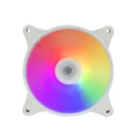 Aigo AR12 120mm White 3 Pin 5V Argb Desktop Computer case fans SATA Power Port Aura Sync Fans with Hub and IR Controller - Image 2