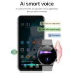 Blulory Glifo G6 Pro Smart Watch – Leather Black - Image 3
