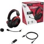 HyperX Cloud II Wireless – Gaming Headset for PC, PS4, Nintendo Switch(Box Open) - Image 4