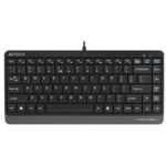 A4Tech FK11 MINI Fstyler Sleek Multimedia Compact Keyboard - Grey